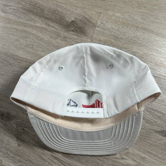 Vintage Chrysler Hat Snapback Car Automobile White Made In USA Cap - Picture 7 of 9